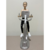 ESTATUETA MULHER FITNESS DECORATIVA 12X8X24CM