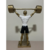 ESTATUETA HOMEM FITNESS DECORATIVO 21X7X28CM na internet