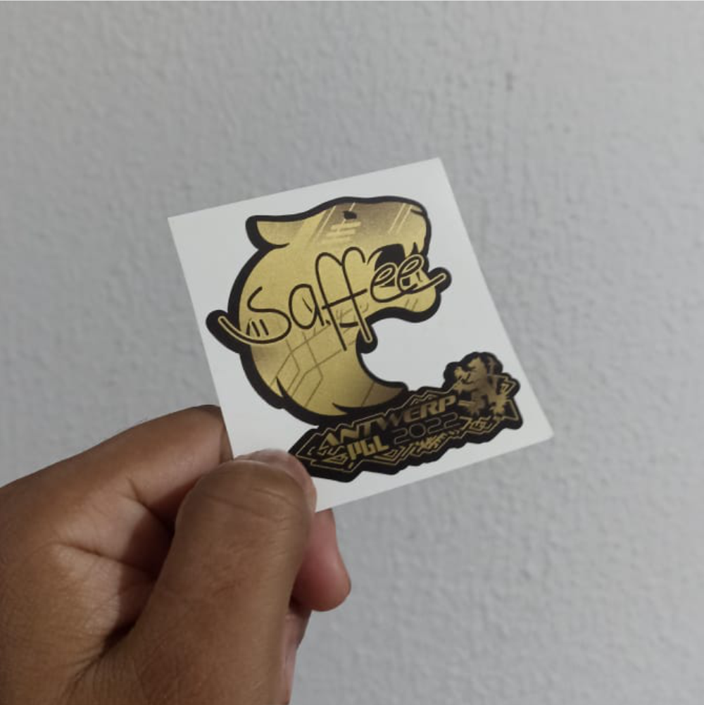 Sticker, FURIA (Gold)