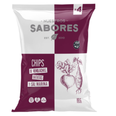 Chips Remolachas y Batatas Nuestros Sabores