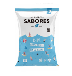 Chips papas rústicas Nuestros Sabores