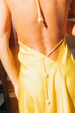 Vestido Midi Amarelo en internet