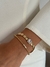 Bracelete mola gold com zircônia Mia - ILUME