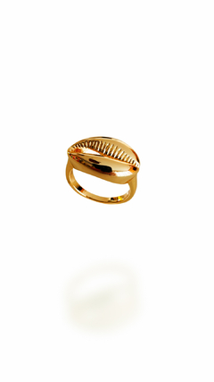 ANEL BUZIOS MARESIAS BANHADO A OURO 18K - 5,5 A 6,5 cm - comprar online