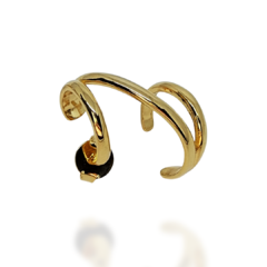 BRINCO PIERCING NOVA YORK - PIERCING BANHADO A OURO 18K 2,5 cm - comprar online