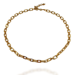 COLAR NOVA YORK - COLAR COM CORRENTE BANHADO A OURO 18K 47 cm - comprar online