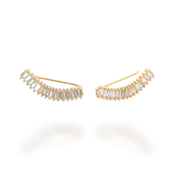 EARCUFF ESSENCE ZIRCÔNIAS - 3 cm - comprar online