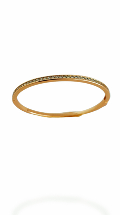 BRACELETE ZIRCÔNIA AMARELA BANHADO A OURO 18K - comprar online