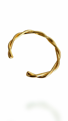 BRACELETE GOLDEN HOUR TRANÇADO BANHADO A OURO 18K - comprar online