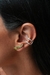 Earcuff Lily em Peridoto - comprar online