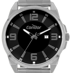Relógio Condor Masculino Prata Analógico COPC32ED/4P - comprar online