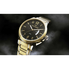 Relógio Technos Masculino Steel Dourado 2115KTP4P - comprar online