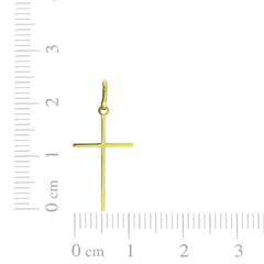 Pingente Cruz Ouro 18k - 2 centímetros - comprar online