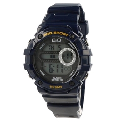 Relógio Masculino Digital Azul Q&Q M154J803Y.