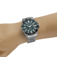 Relógio Seculus Em Aço Inox Verde Com Calendário 20956G0SVNA - comprar online