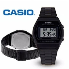 Relógio Casio Vintage Preto- B640WB-1ADF na internet