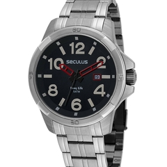Relógio Original Seculus Masculino Prata 44070G0SVNA1