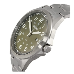Relógio Orient Masculino Prata Analogico MBSS1380 E2SX na internet