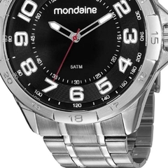 Relógio Mondaine Masculino Prata 53829G0MVNE2 - comprar online