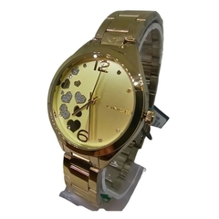 Relógio Lince Feminino Dourado LRG4710L KP09C2KX - comprar online