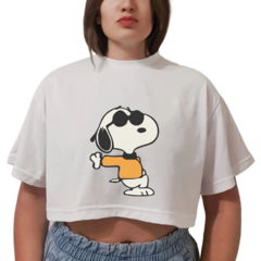 1C - CROP TOP SNOOPY CONSEJO - comprar online