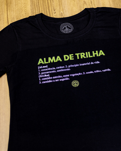 Camiseta Feminina Significados Alma de Trilha na internet