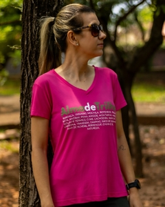Camiseta feminina dry-fit Alma de Trilha (manga curta) na internet