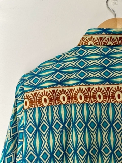 Camisa Block Print