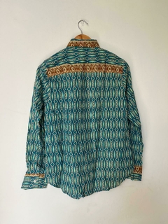 Camisa Block Print - tienda online