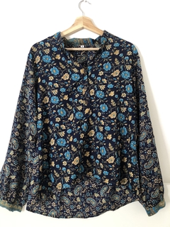 Camisa Mao 3 botones flores - tienda online