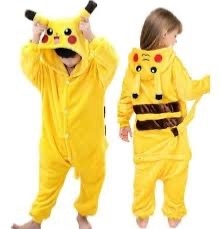 PIJAMA KIGURUMI NIÑOS PIKACHU