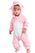 PIJAMA KIGURUMI NIÑOS CHANCHITA ROSA - comprar online