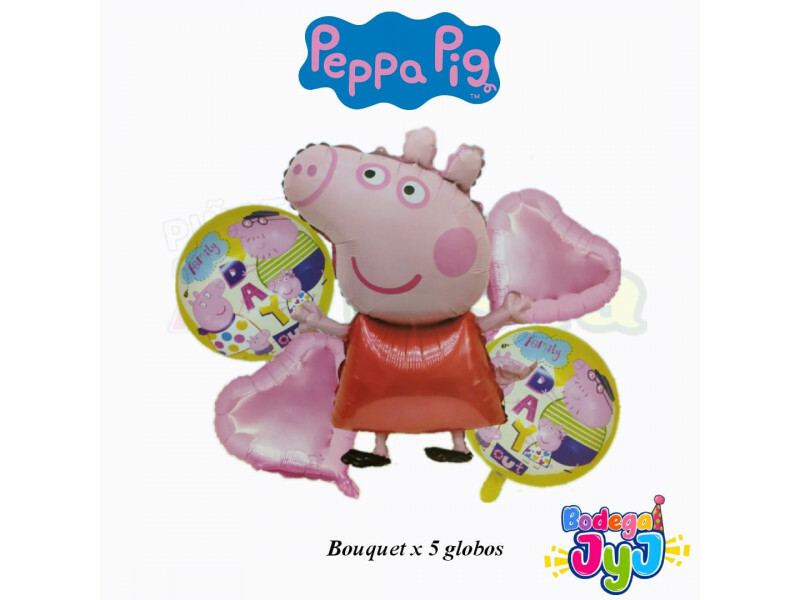 Set De Globos Peppa Pig