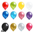 GLOBOS DE LATEX 10 PULGADAS X 50 UNID PERLADO MULTICOLORES