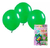 GLOBBY 9” x25 UNID PERLADO VERDE - comprar online