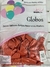 GLOBOS DE LATEX 10 PULGADAS X 50 UNID PERLADO COLOR ROSA GOLD