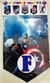 BANDERIN FELIZ CUMPLE CAPITAN AMERICA 20X14CM