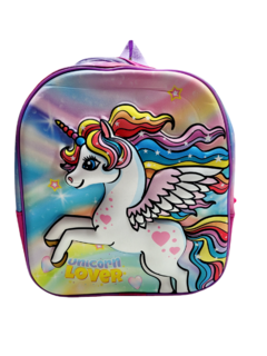 Mochila 3D nena 1 cierre 32cm x 28cm - comprar online