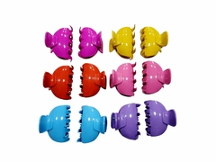 broche curvo color mediano x 12 und