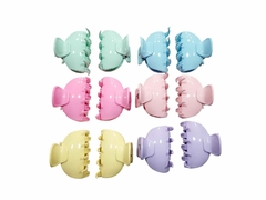 broche curvo pastel mediano x 12 und