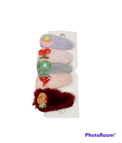 hebillas peluche x 5 und - comprar online