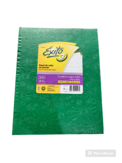 cuaderno exito verde #3 RAYADO 48 hojas