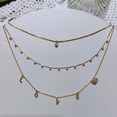 Colar chocker Zircônia cristal - comprar online