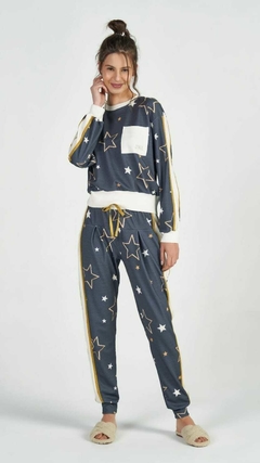 Conjunto Estrelas em malha de Fleece - comprar online