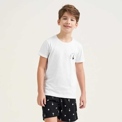 Conjunto verão Preto e Branco desenho Imã infantil