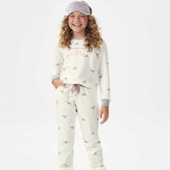 Conjunto molecotton coelhos menina tal mãe tal filha