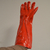 Guantes de PVC rojo (30 cm)