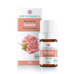 ÓLEO ESSENCIAL DE GERÂNIO 5ML - PHYTOTERÁPICA