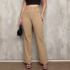 Imagem do Calça Wide Leg Sarja Pantalona Feminina