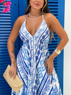 Vestido Longo Bruna Brisa Oceanica na internet